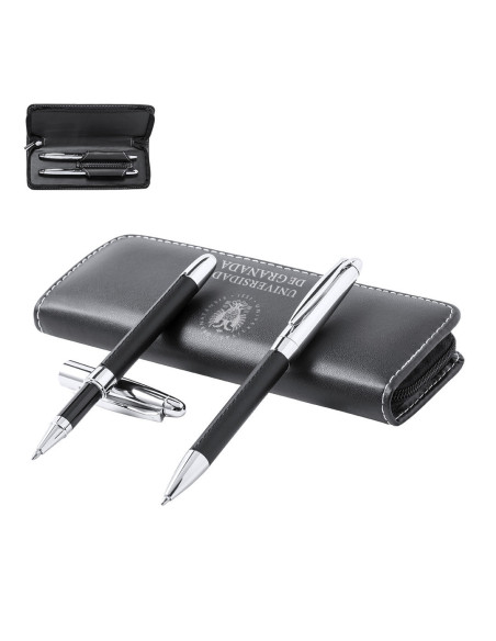 SET PREMIUM BOLIGRAFO + ROLLER