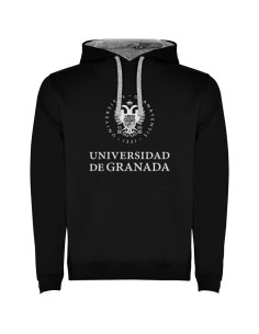 SUDADERA CAPUCHA ECO LETRAS UGR