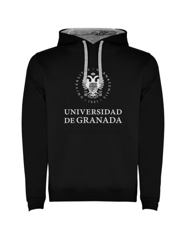 SUDADERA CAPUCHA ECO LETRAS UGR