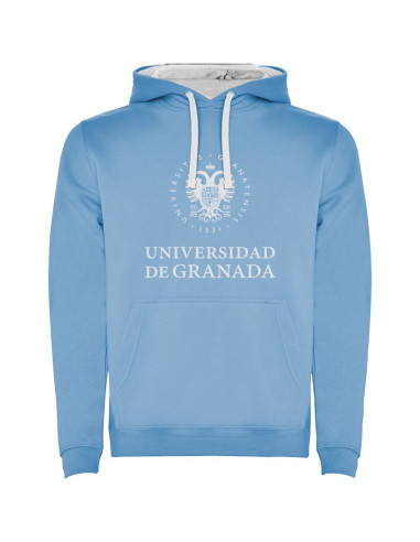 SUDADERA CAPUCHA ECO LETRAS UGR