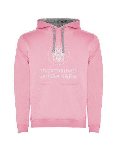 SUDADERA CAPUCHA ECO LETRAS UGR