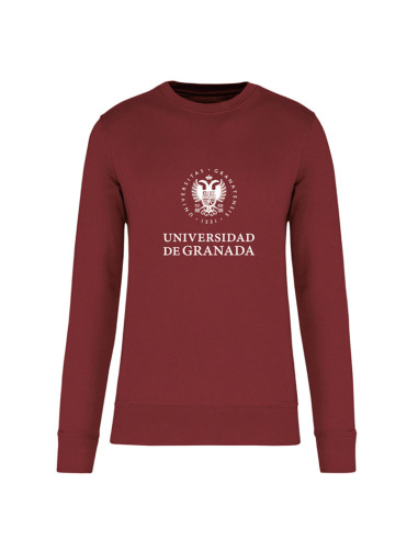 SUDADERA ORGANICA LETRAS UGR