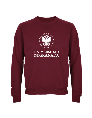 SUDADERA CUELLO REDONDO LETRAS UGR SUDADERA CUELLO REDONDO LETRAS UGR