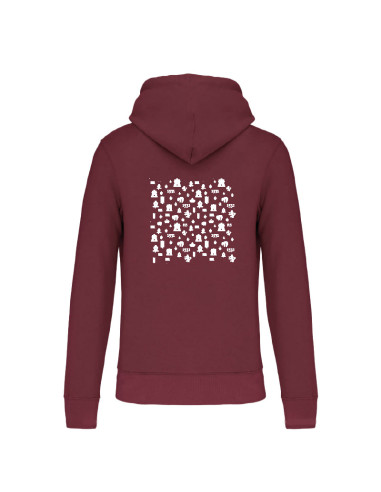 SUDADERA CAPUCHA SIMBOLOGIA UGR SUDADERA CAPUCHA SIMBOLOGIA UGR