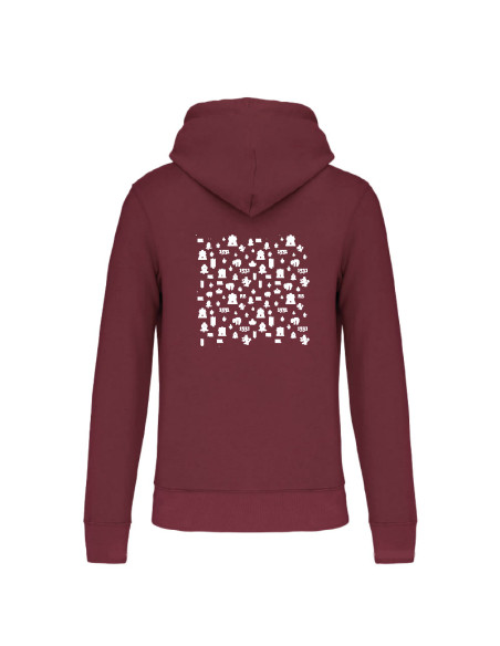 SUDADERA CAPUCHA SIMBOLOGIA UGR